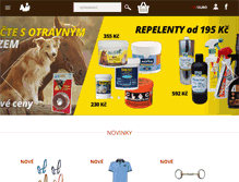 Tablet Screenshot of equivet.cz